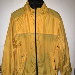 Yellow Windbreaker